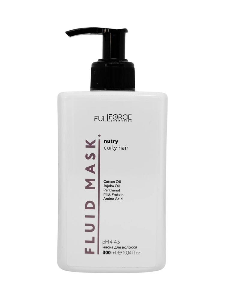 Full Force Curly Hair Fluid Mask