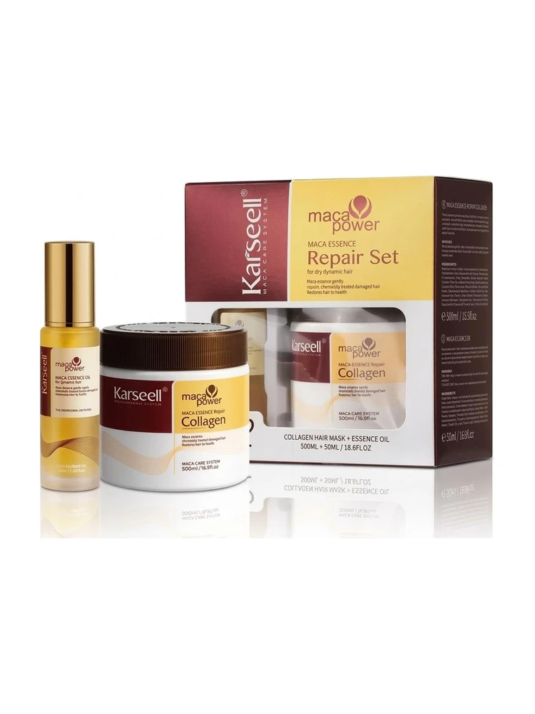 Karseell Collagen Mask & Maca Oil Set